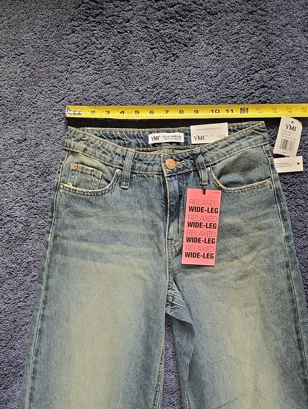 YMI Relaxed Wide-leg Jeans